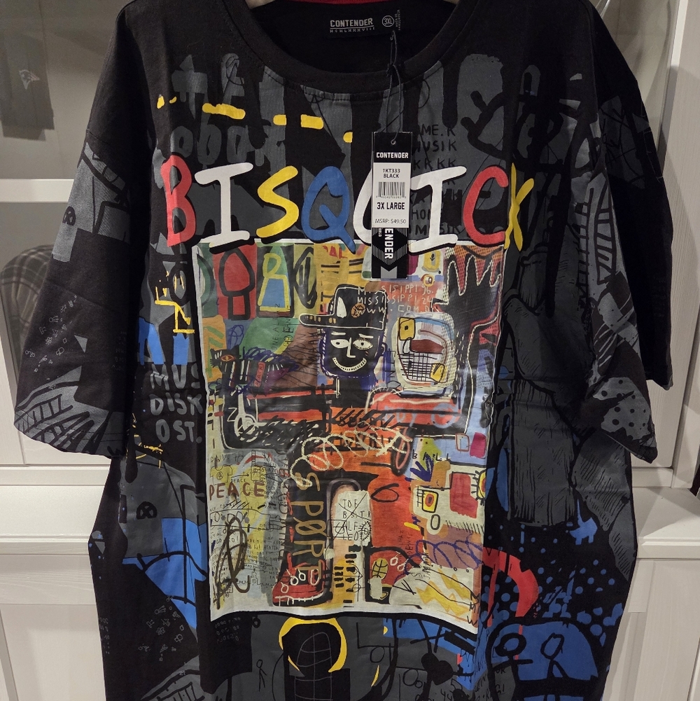 Contender Bisquick Men's Size 3XL Large Graphic T-shirt